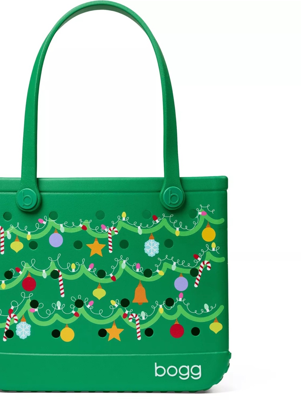 Baby bogg Green Holiday Tote Bag
